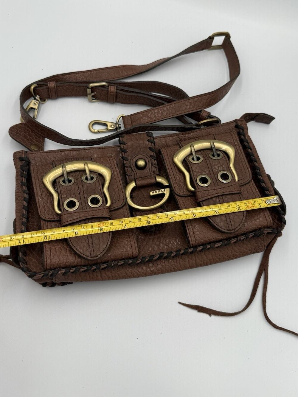 Vintage Guess Shoulder leather Bag